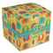 Cute Elephants Cube Favor Gift Box - Front/Main