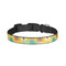 Cute Elephants Dog Collar - Large (Personalized)