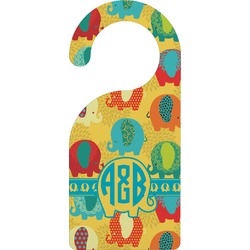 Cute Elephants Door Hanger (Personalized)