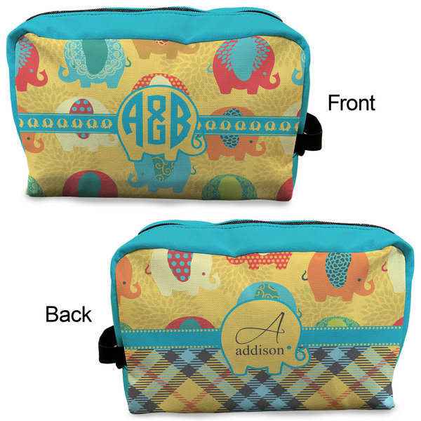 Cute Elephants Dopp Kit - Approval