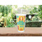 Cute Elephants Double Wall Tumbler with Straw Lifestyle