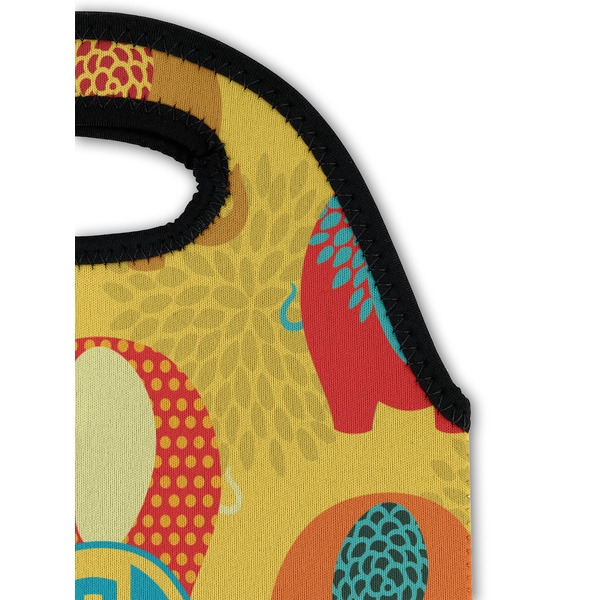 Cute Elephants Double Wine Tote - Detail 1 (new)