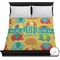 Cute Elephants Duvet Cover - Full / Queen (Personalized)