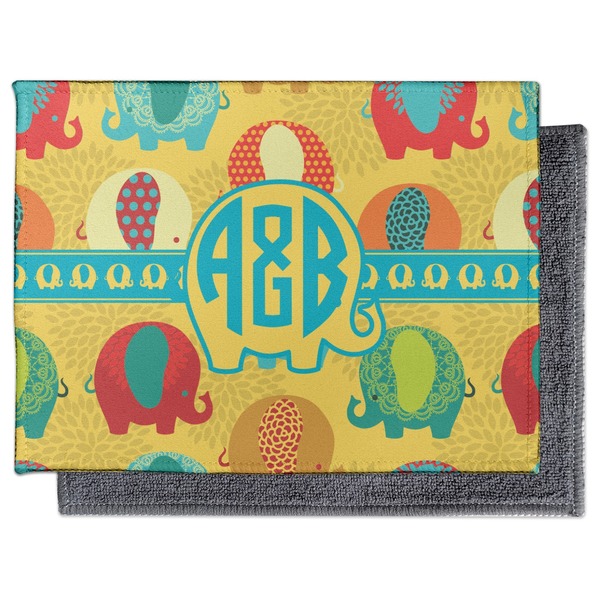 Cute Elephants Electronic Screen Wipe - Flat