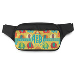 Cute Elephants Fanny Pack - Modern Style (Personalized)