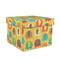 Cute Elephants Gift Boxes with Lid - Canvas Wrapped - Medium - Front/Main