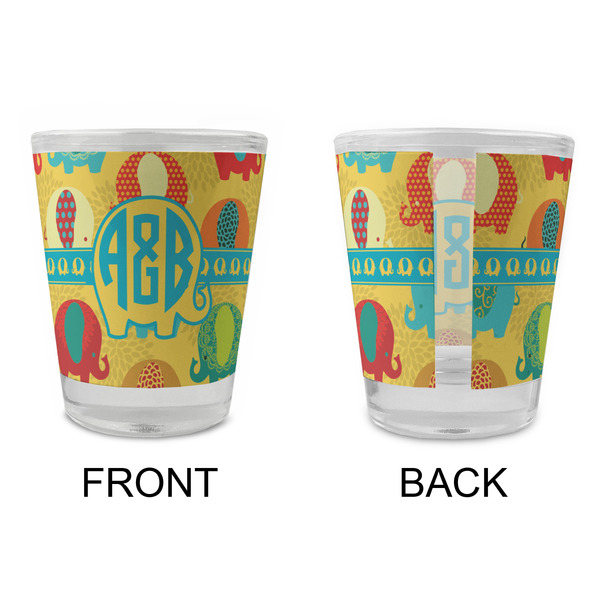 Cute Elephants Glass Shot Glass - Standard - APPROVAL