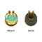Cute Elephants Golf Ball Hat Clip Marker - Apvl - GOLD