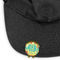 Cute Elephants Golf Ball Marker Hat Clip - Main - GOLD