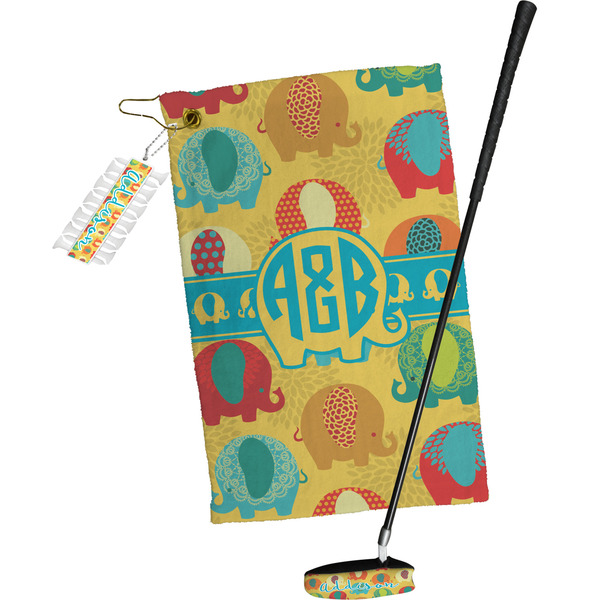 Cute Elephants Golf Gift Kit (Full Print)
