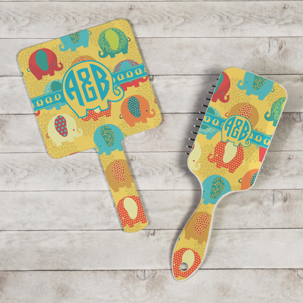 Cute Elephants Hand Mirrors - In Context