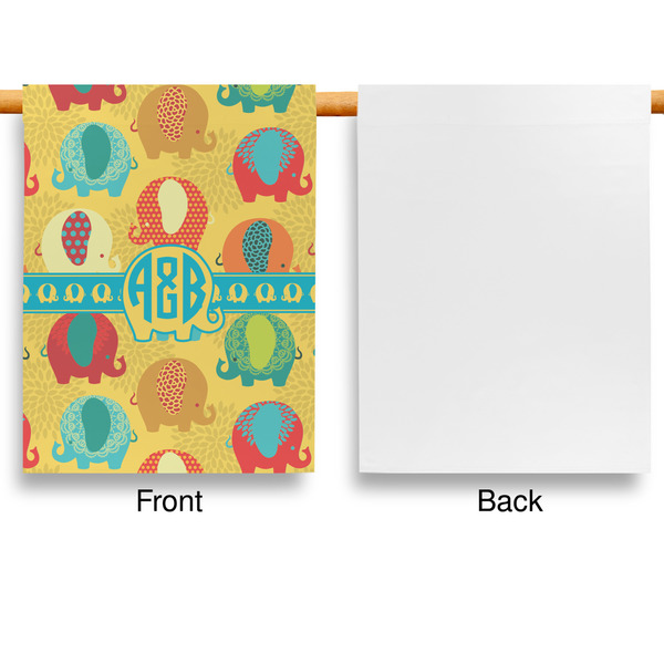 Cute Elephants House Flags - Single Sided - APPROVAL