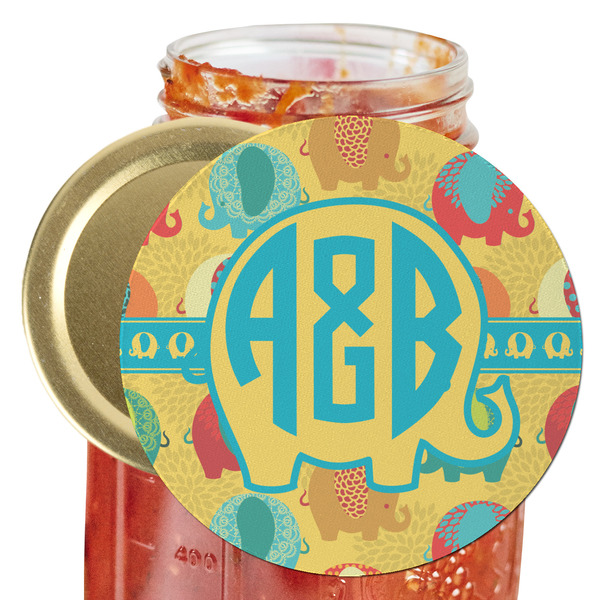 Custom Cute Elephants Jar Opener (Personalized)