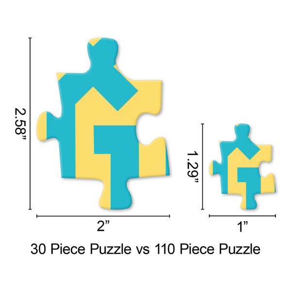 Cute Elephants Jigsaw Puzzle - Piece Comparison