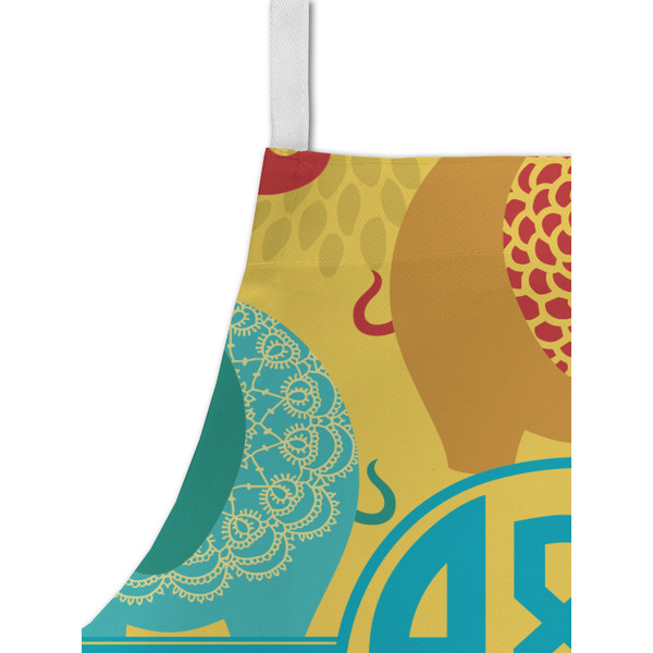 Cute Elephants Kid's Aprons - Detail