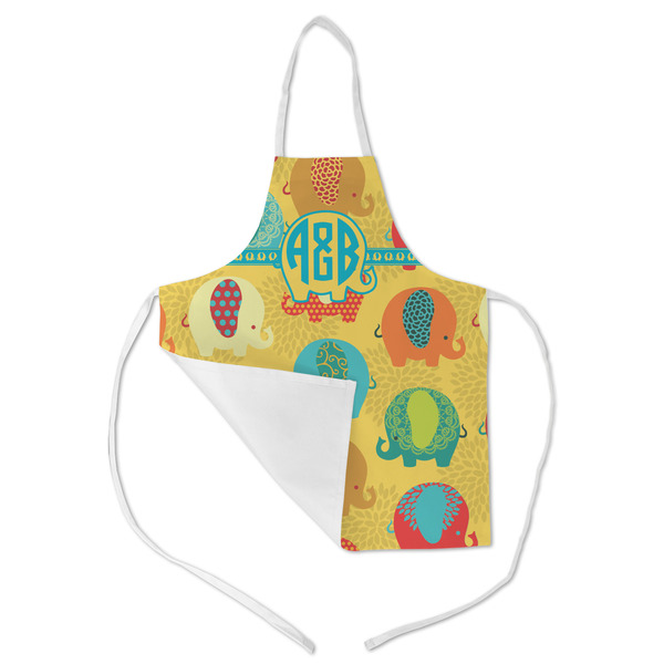 Cute Elephants Kid's Aprons - Medium - Main (med/lrg)