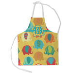 Cute Elephants Kid's Apron - Small (Personalized)