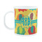 Cute Elephants Plastic Kids Mug (Personalized)