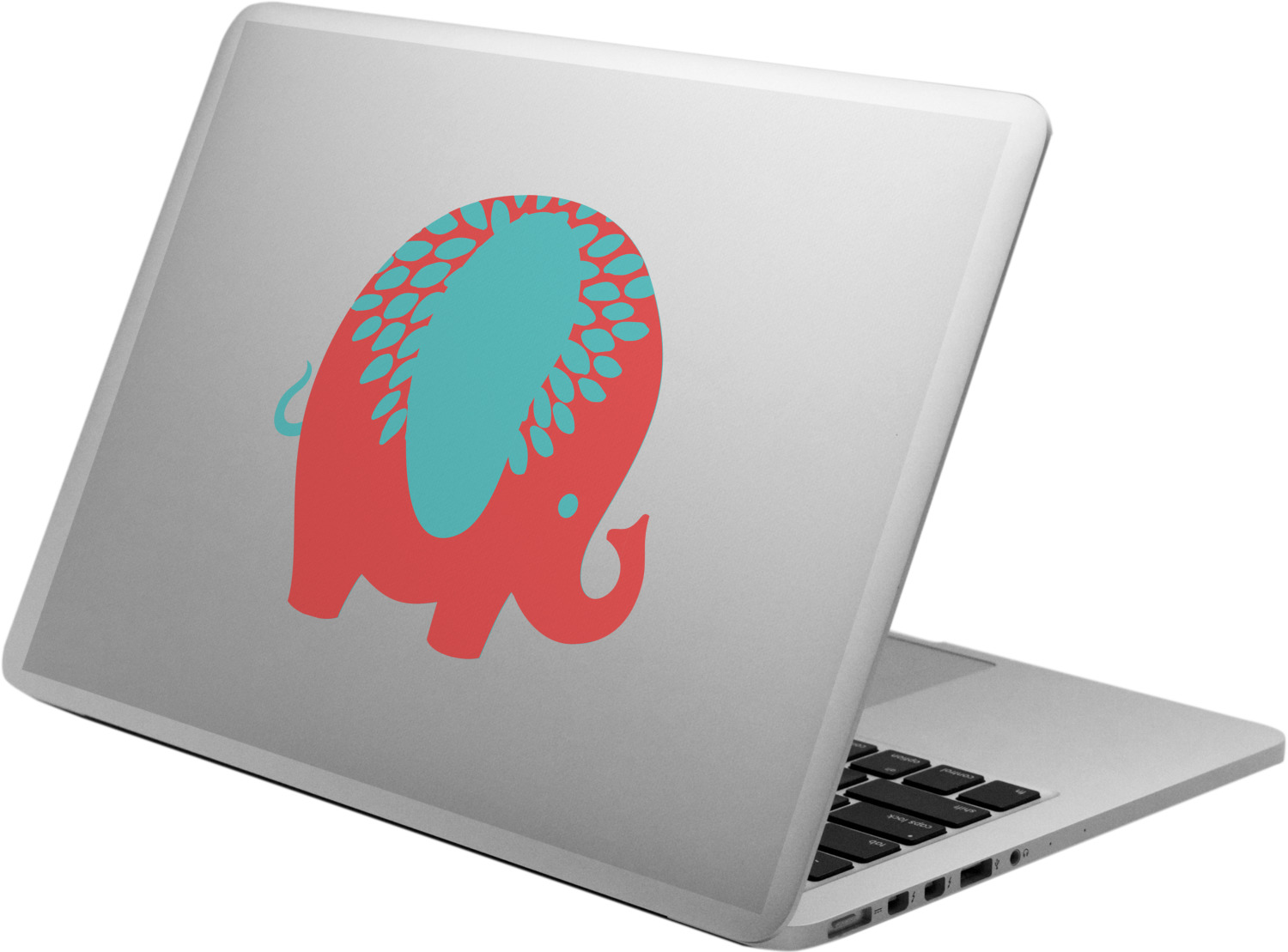 Custom Cute Elephants Laptop Decal YouCustomizeIt