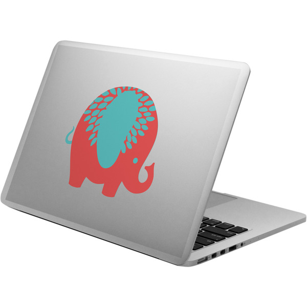 Custom Cute Elephants Laptop Decal