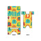 Cute Elephants Large Phone Stand - Front & Back