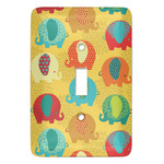 Cute Elephants Light Switch Cover