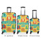 Cute Elephants Luggage Bags all sizes - With Handle