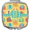 Cute Elephants Compact Makeup Mirror (Personalized)