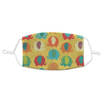 Cute Elephants Adult Cloth Face Mask