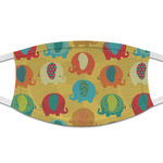 Cute Elephants Cloth Face Mask (T-Shirt Fabric)