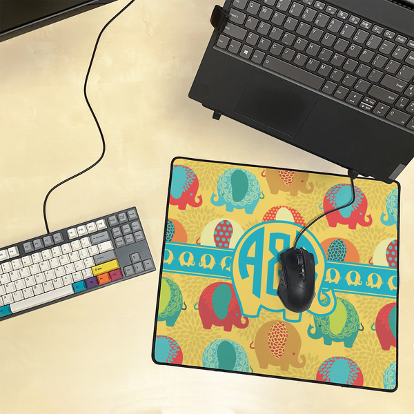 Cute Elephants Medium Gaming Mats - LIFESTYLE