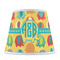 Cute Elephants Poly Film Empire Lampshade - Front View