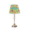 Cute Elephants Poly Film Empire Lampshade - On Stand