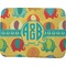 Cute Elephants Memory Foam Bath Mat - 48"x36" (Personalized)