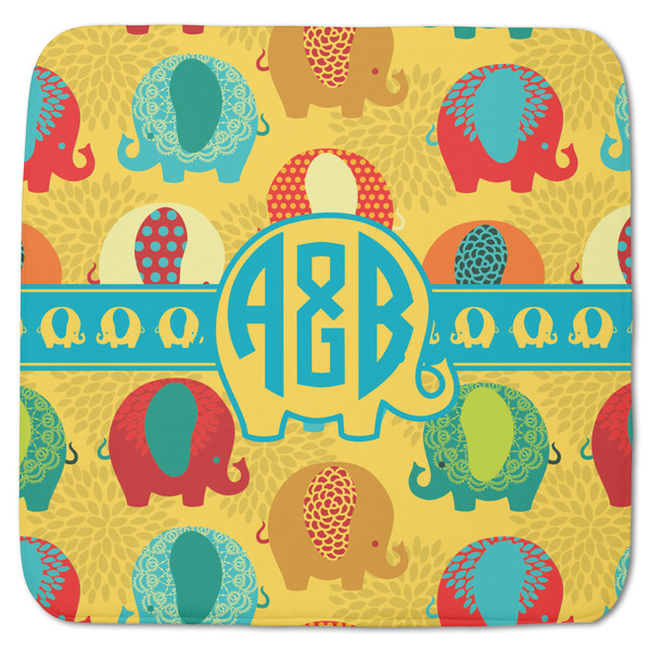 Cute Elephants Memory Foam Bath Mat 48 X 48