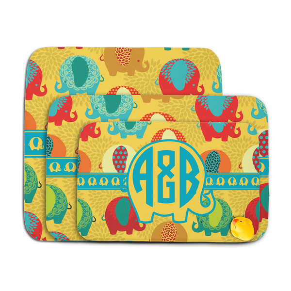 Cute Elephants Memory Foam Bath Mat - MAIN PARENT