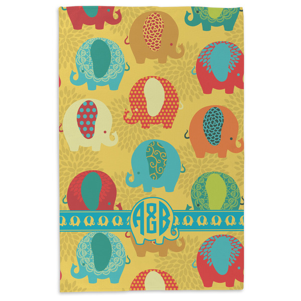 Cute Elephants Microfiber Dish Towel - APPROVAL