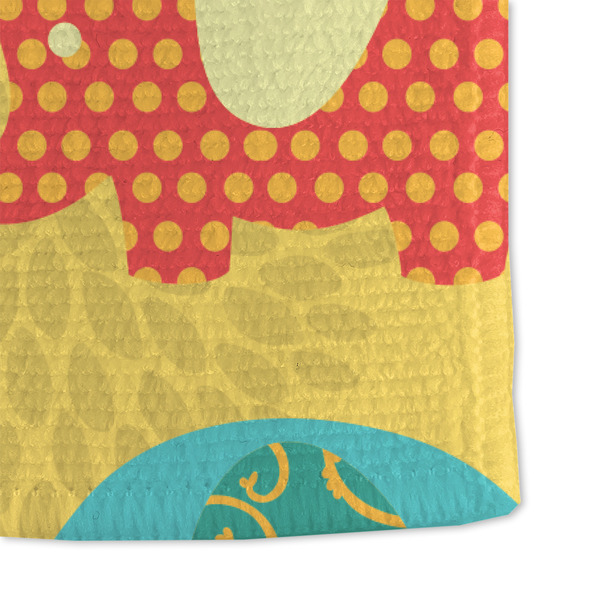 Cute Elephants Microfiber Dish Towel - DETAIL