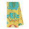 Cute Elephants Kitchen Towel - Microfiber (Personalized)