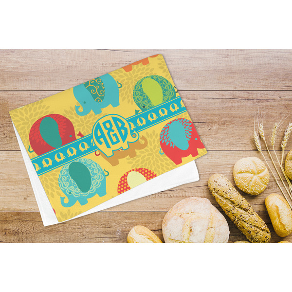 Cute Elephants Microfiber Kitchen Towel - LIFESTYLE