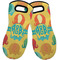 Cute Elephants Neoprene Oven Mitts - Set of 2 w/ Couple's Names