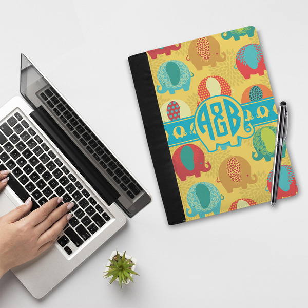 Cute Elephants Notebook Padfolio - LIFESTYLE (large)