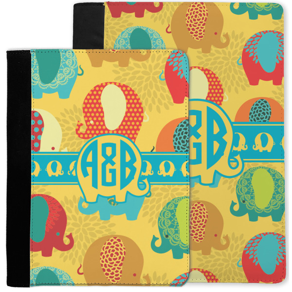 Cute Elephants Notebook Padfolio - MAIN