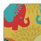 Cute Elephants Octagon Placemat - Single front (DETAIL)