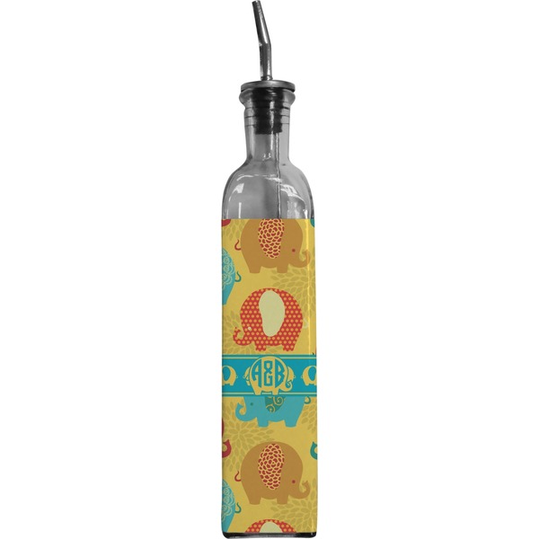 Custom Cute Elephants Oil Dispenser Bottle (Personalized)