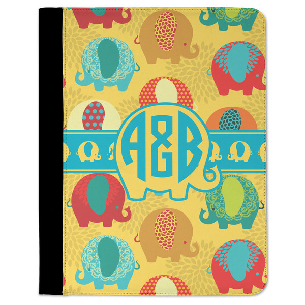 Custom Cute Elephants Padfolio Clipboard (Personalized)