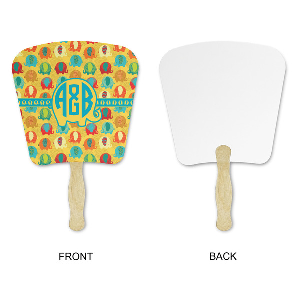 Cute Elephants Paper Fans - Approval