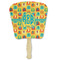 Cute Elephants Paper Fan (Personalized)