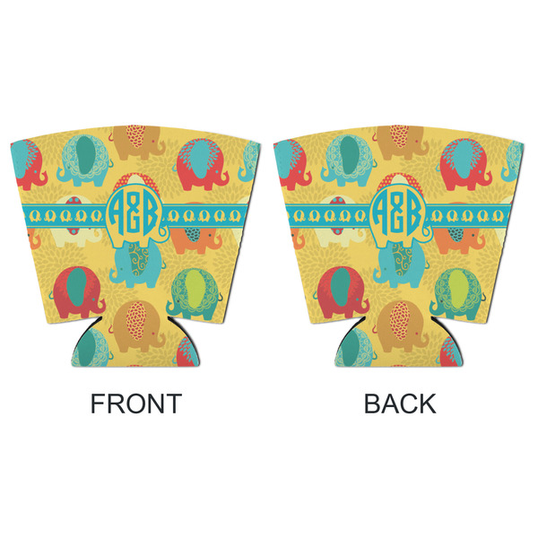 Cute Elephants Party Cup Sleeves - with bottom - APPROVAL