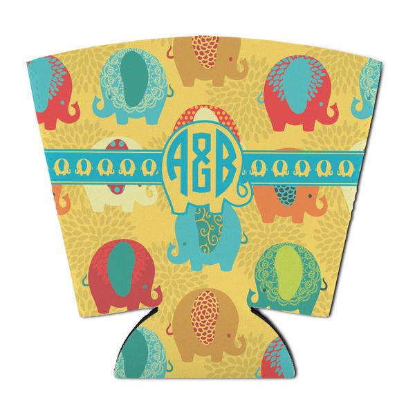 Cute Elephants Party Cup Sleeves - with bottom - FRONT